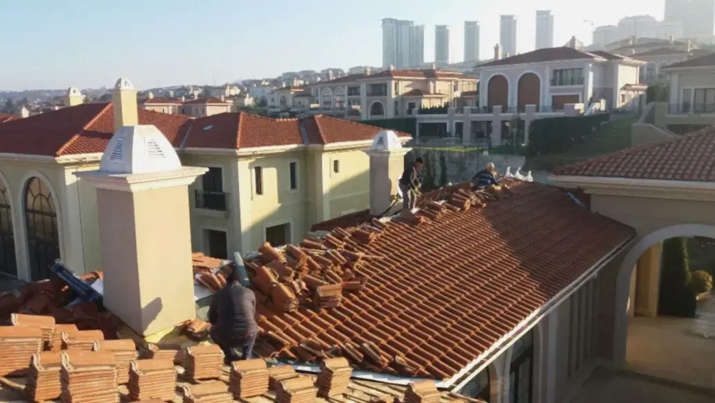 çatı tamiri