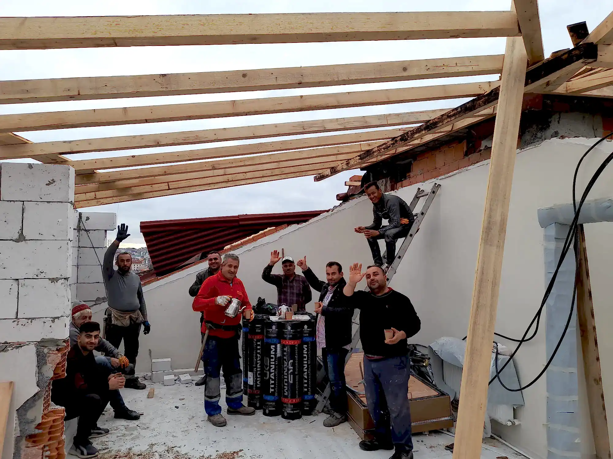 Sultangazi Ahşap Çatı Yapımı