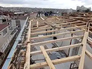 Sultangazi Ahşap Çatı Yapımı 2