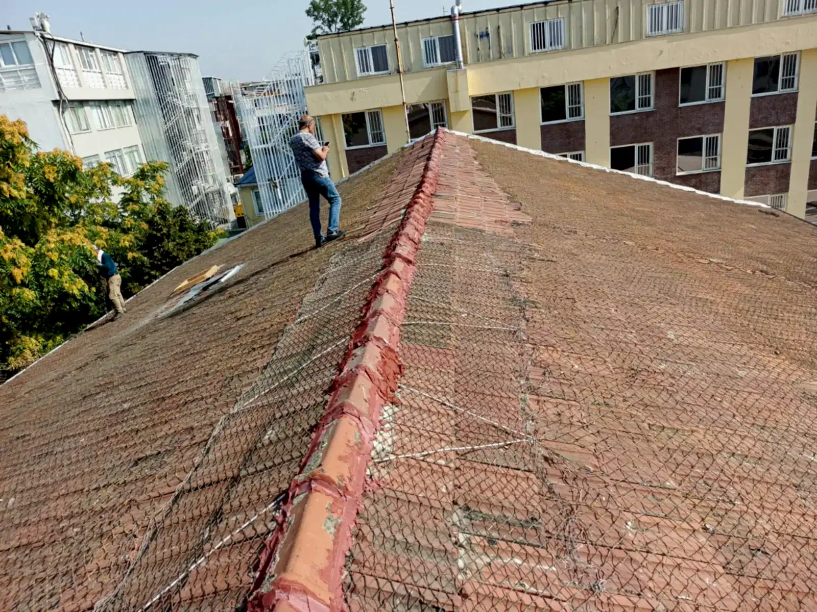 Bakırköy Taş Koleji Çatı İzolasyonu ve Tadilatı 9